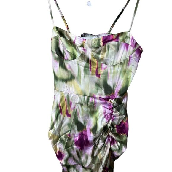 Cider Illusions Ruched Midi Dress Size XS NWT - Picture 6 of 11